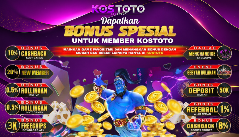 BONU SPESIAL UNTUK MEMBER SETIA KOSTOTO